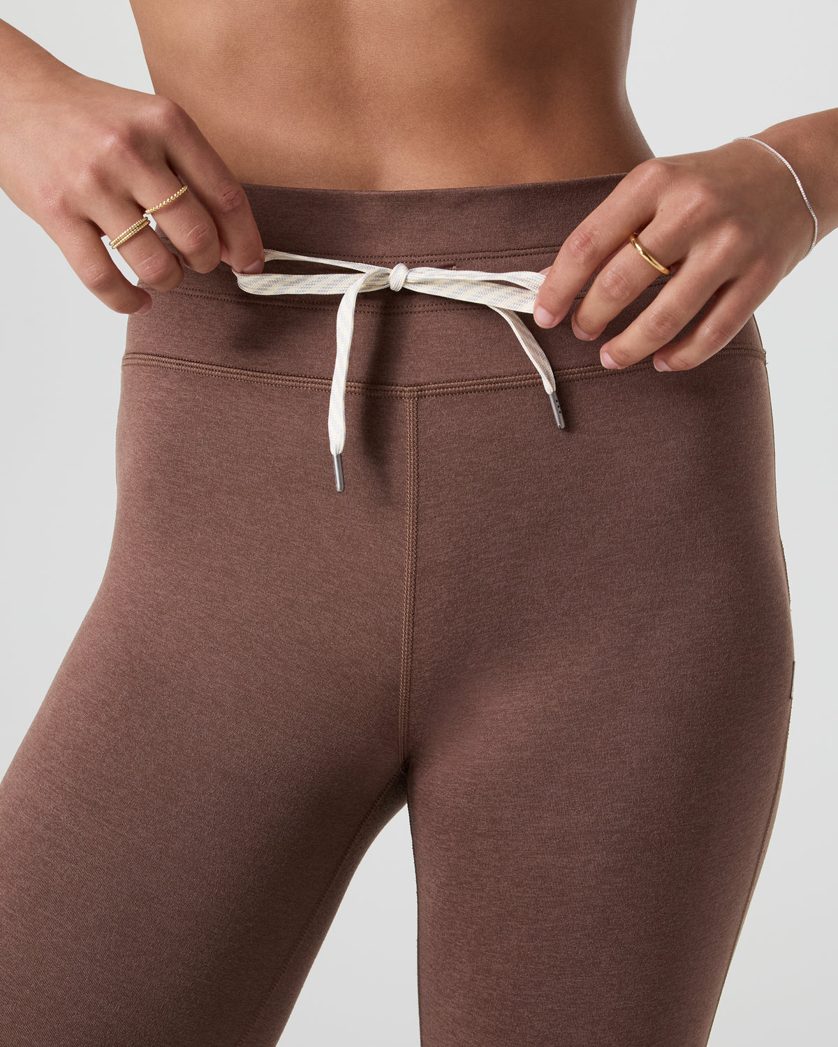Halo Vintage Legging Chocolate Milk Heather - Vuori