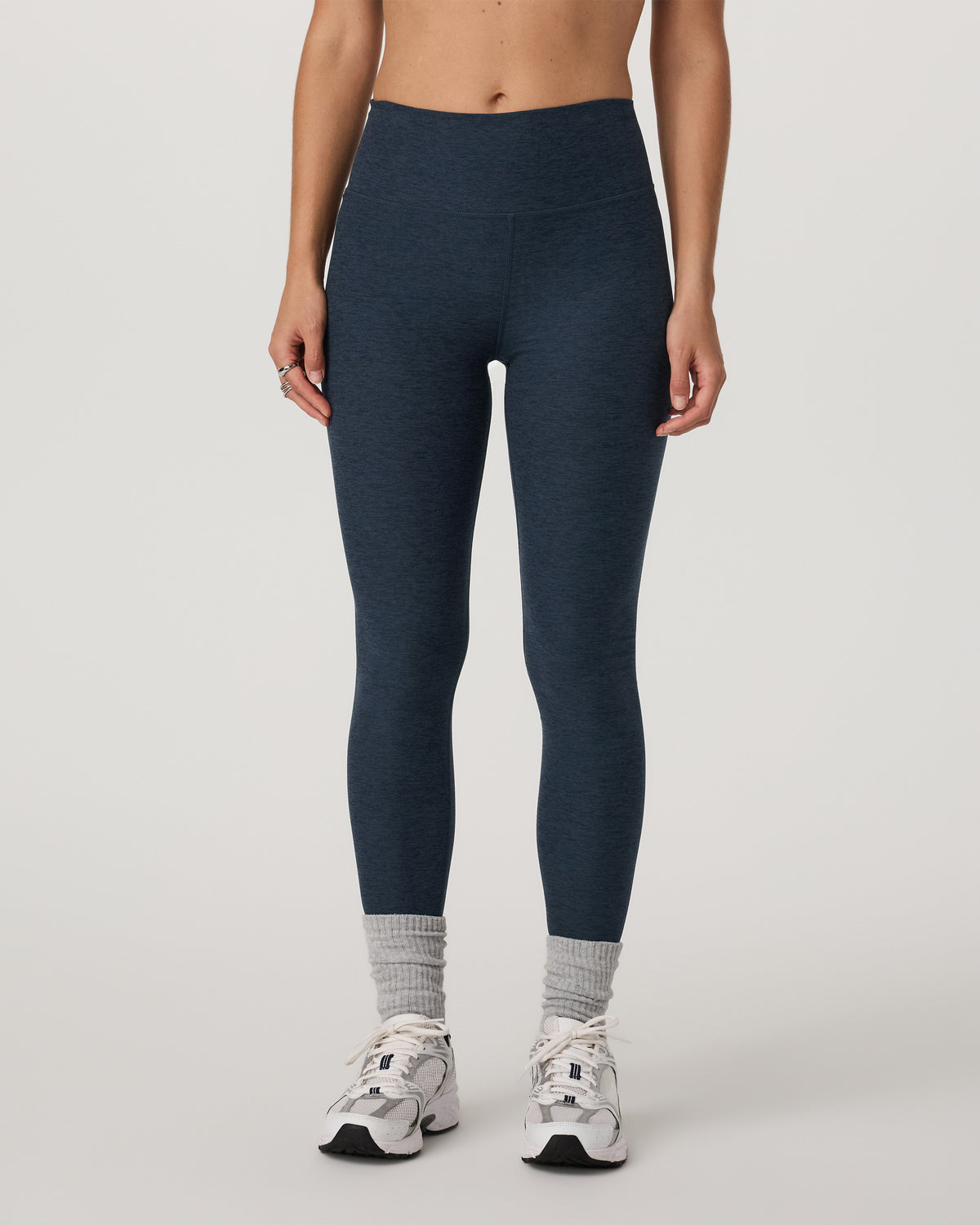 Clean Elevation Legging-Long Midnight Heather - Vuori
