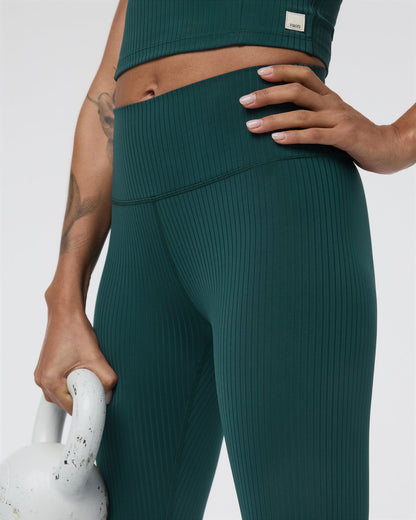 Inversion Rib Legging Moss - Vuori