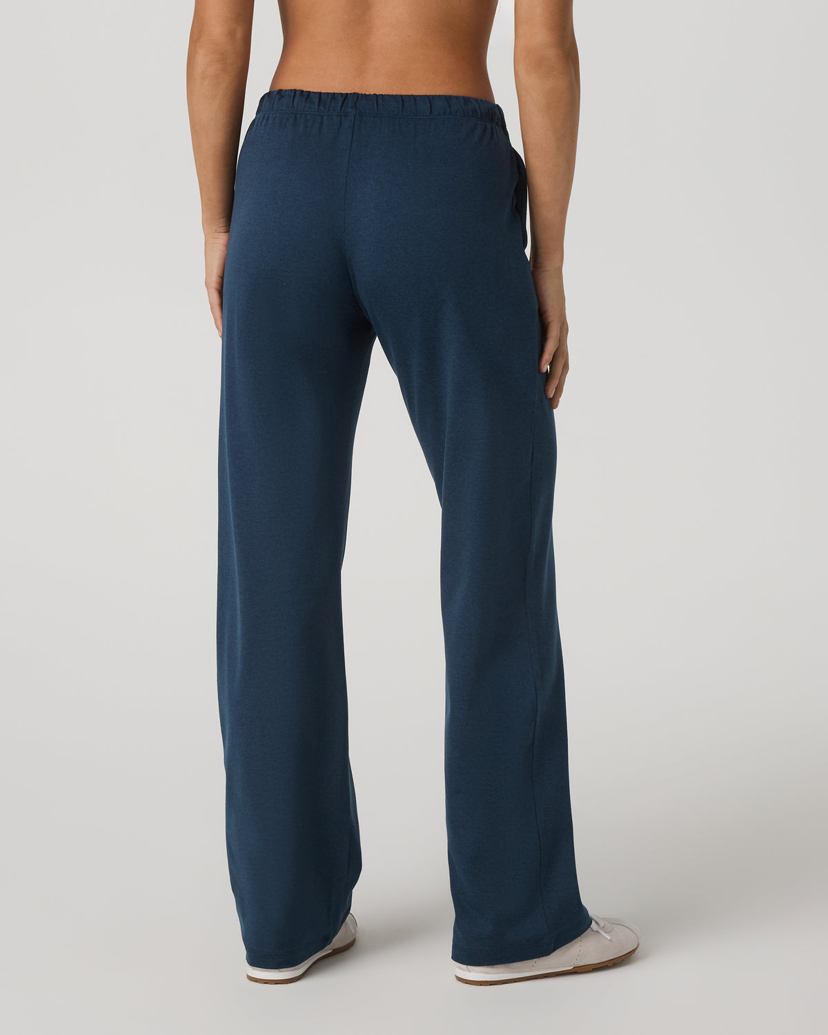 Women's Halo Modern Straight Leg Pant Blue Coast Heather - Vuori