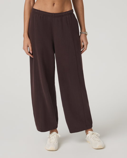 Sedona Barrel Sweatpant Women's French Roast Sweatpants - Vuori