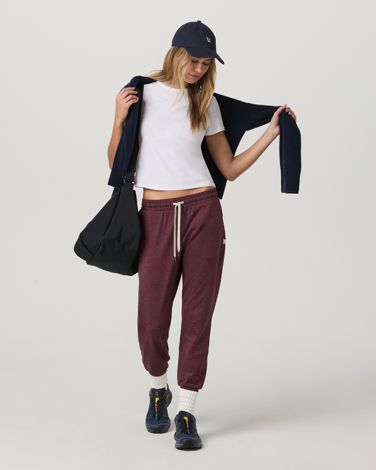 Performance Jogger Women's Fig Heather Joggers - Vuori