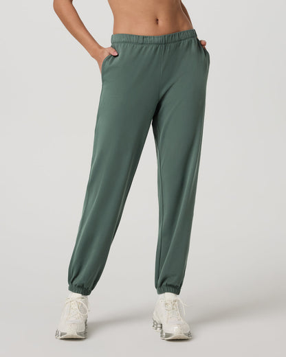 Halo Modern Sweatpant Women's Agate Green Sweatpant - Vuori