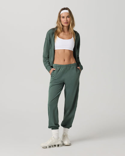 Halo Modern Sweatpant Women's Agate Green Sweatpant - Vuori