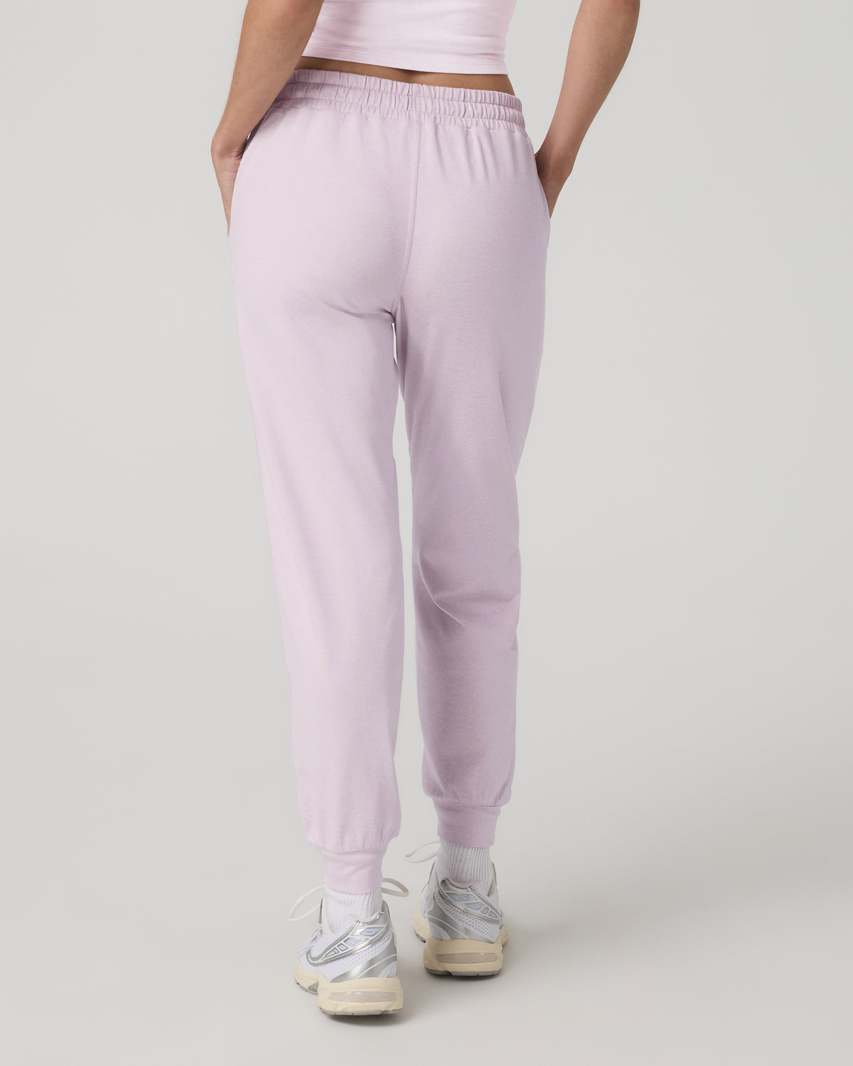 Women's Performance Joggers - Long Lilac Breeze Heather - Vuori