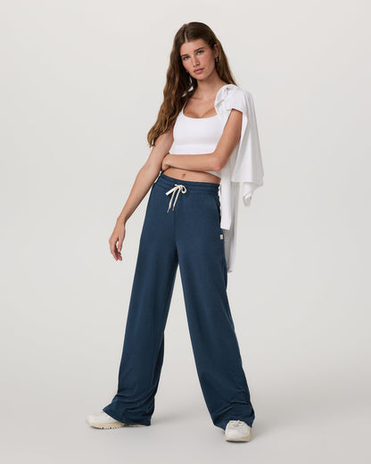 Halo Wideleg - Short Women's Blue Coast Pants - Vuori