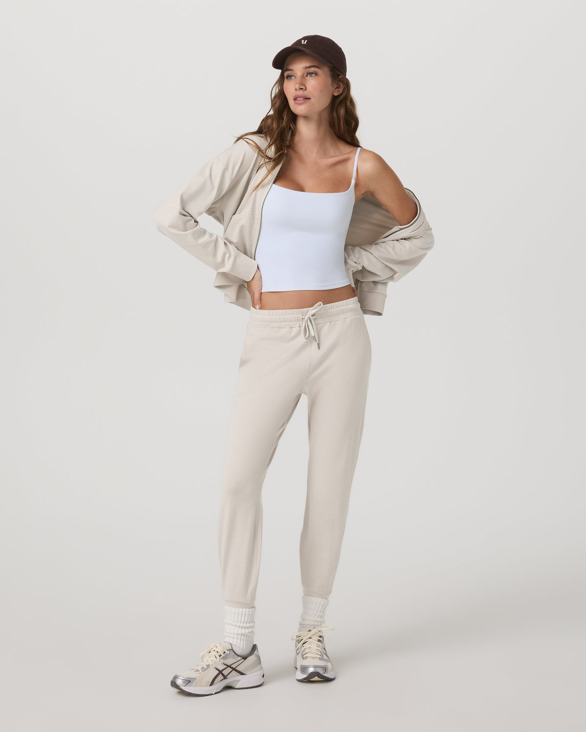Performance Jogger Ecru Heather Joggers - Vuori