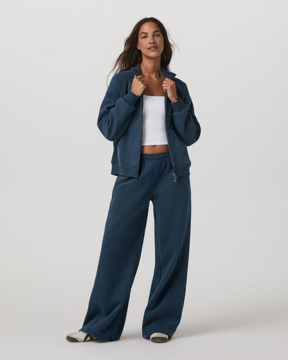 Restore Ultra Wideleg Sweatpant Women's Ocean Blue Pants - Vuori