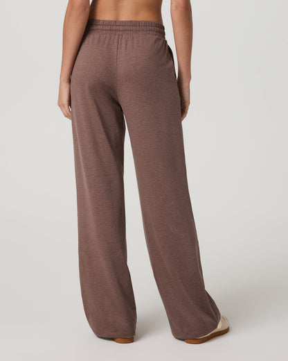 Women's Halo Essential Wideleg - Short Sable Heather - Vuori