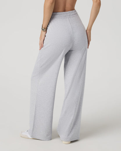 Halo Essential Wideleg Pant Women's Pale Grey Pants - Vuori