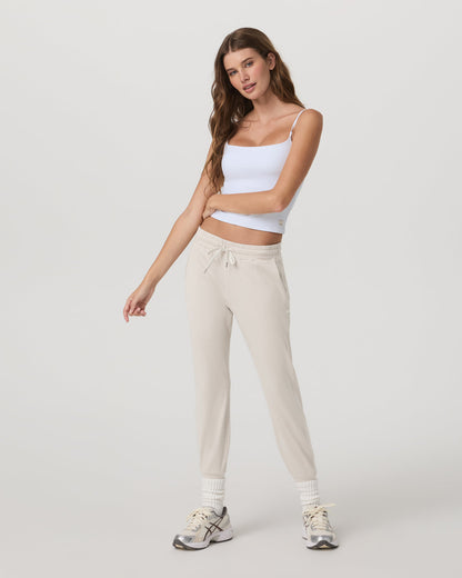 Performance Jogger - Long Ecru Heather - Vuori