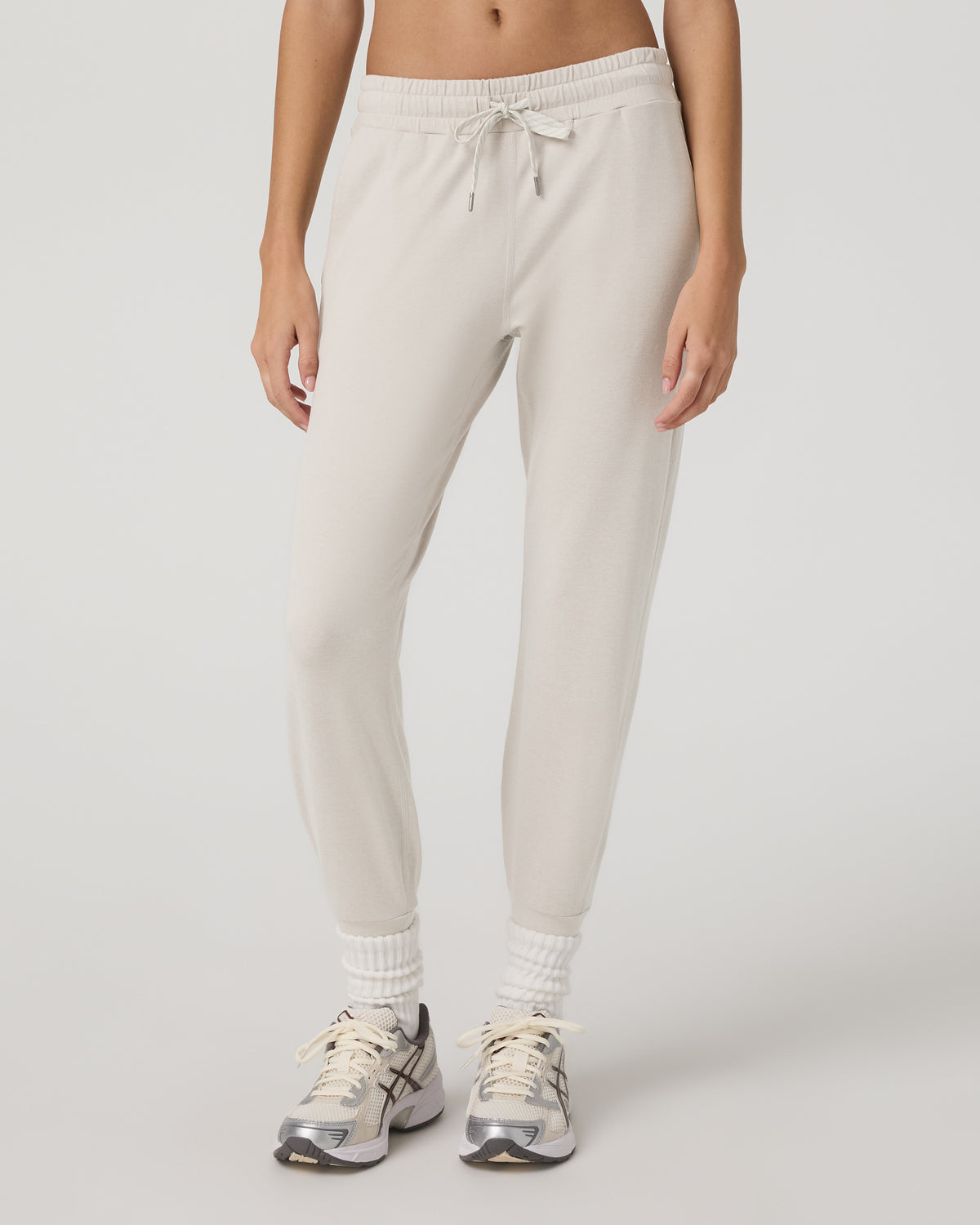 Performance Jogger - Long Ecru Heather - Vuori