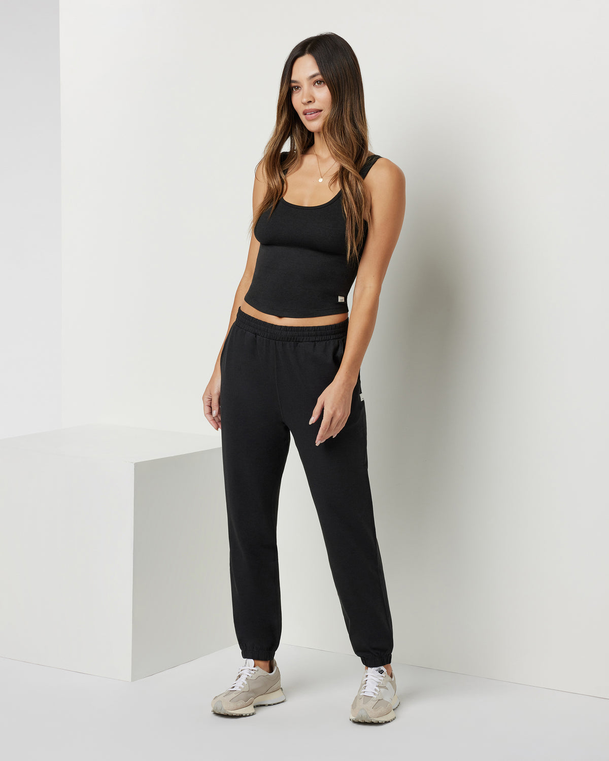 Boyfriend Sweatpant Women's Black Sweatpants - Vuori