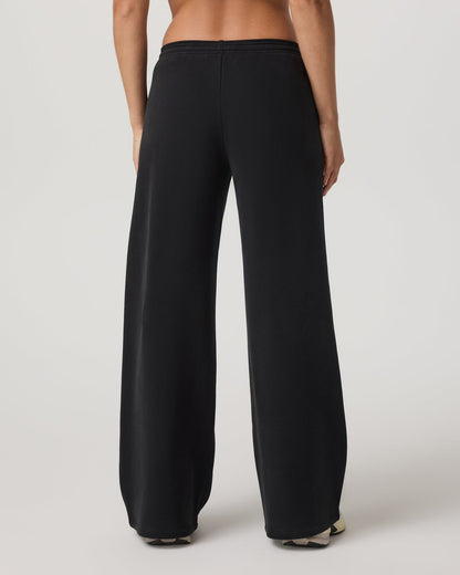 Women's Restore Ultra Wideleg Sweatpant Washed Black - Vuori