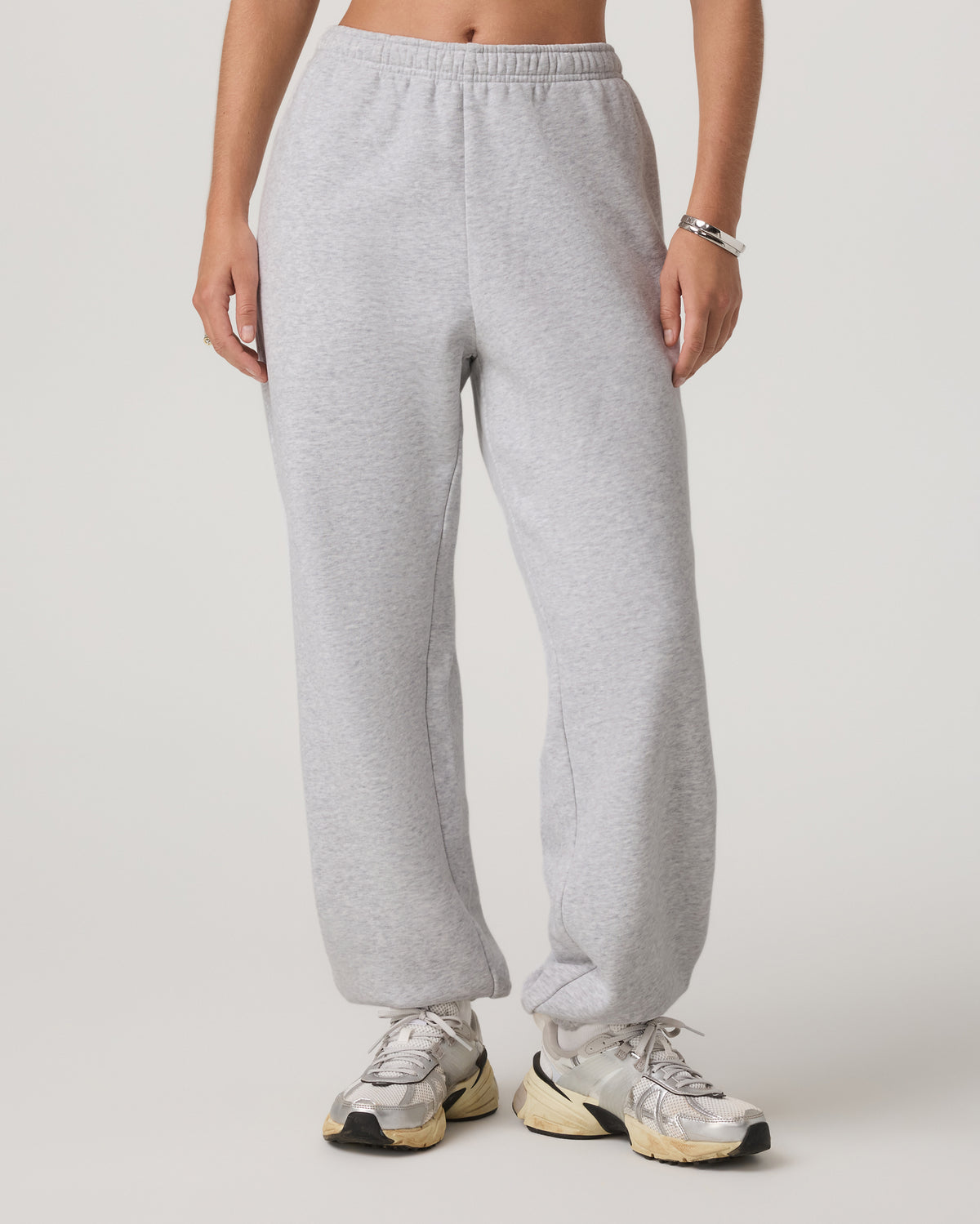 Women's Restore Classic Sweatpant Pale Grey Heather - Vuori