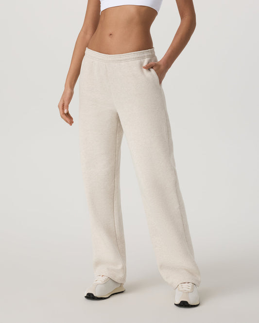 Women's Restore Straight Leg Sweatpant Bone Heather - Vuori