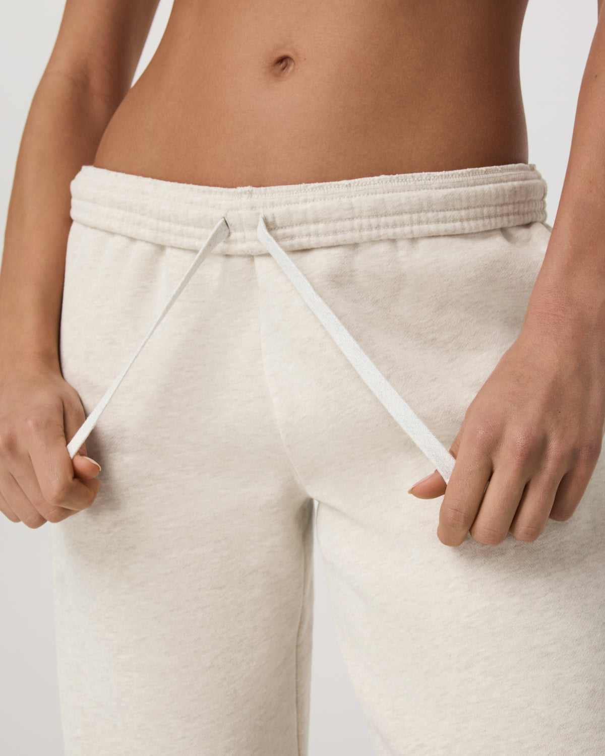 Women's Restore Straight Leg Sweatpant Bone Heather - Vuori