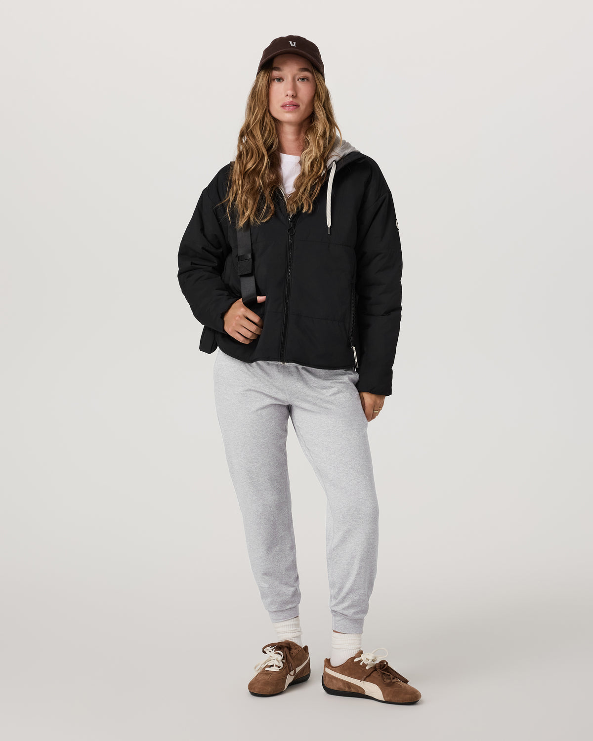 Performance Jogger Women's Pale Light Grey Joggers - Vuori