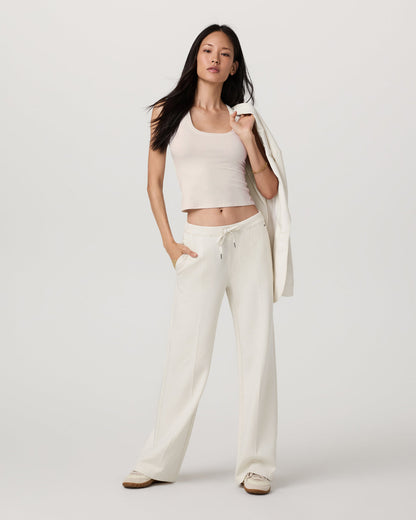 Compose Wideleg Pant Marshmallow Mid-High Rise Pants - Vuori