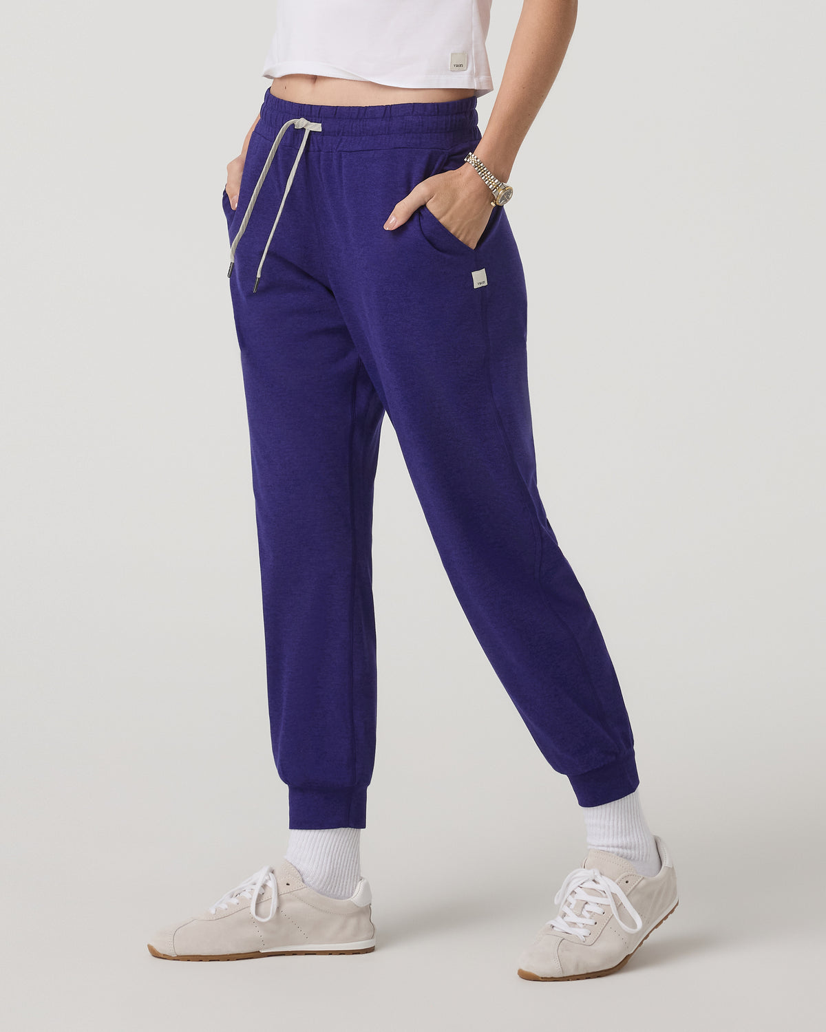Performance Jogger - Long Stellar Sky Heather Joggers - Vuori