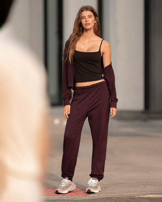 Halo Modern Sweatpant Women's Raisin Pants - Vuori