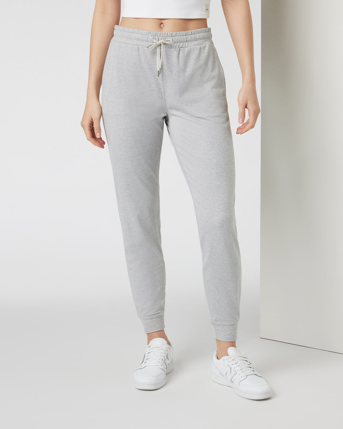 Performance Jogger - Long Tall Pale Grey Joggers - Vuori