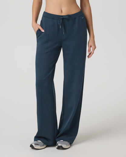 Compose Wideleg Pant Women's Ocean Blue Relaxed Pants - Vuori