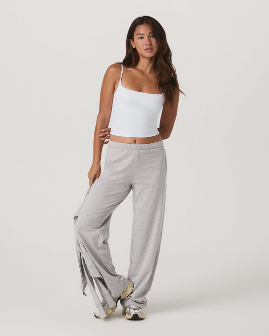 Women's Halo Modern Straight Leg Pant-Long Pale Grey - Vuori