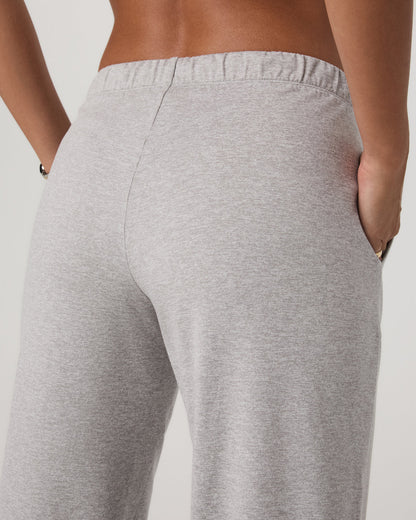 Women's Halo Modern Straight Leg Pant-Long Pale Grey - Vuori