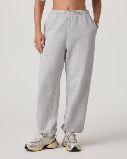 Women's Restore Classic Sweatpant - Short Pale Grey - Vuori