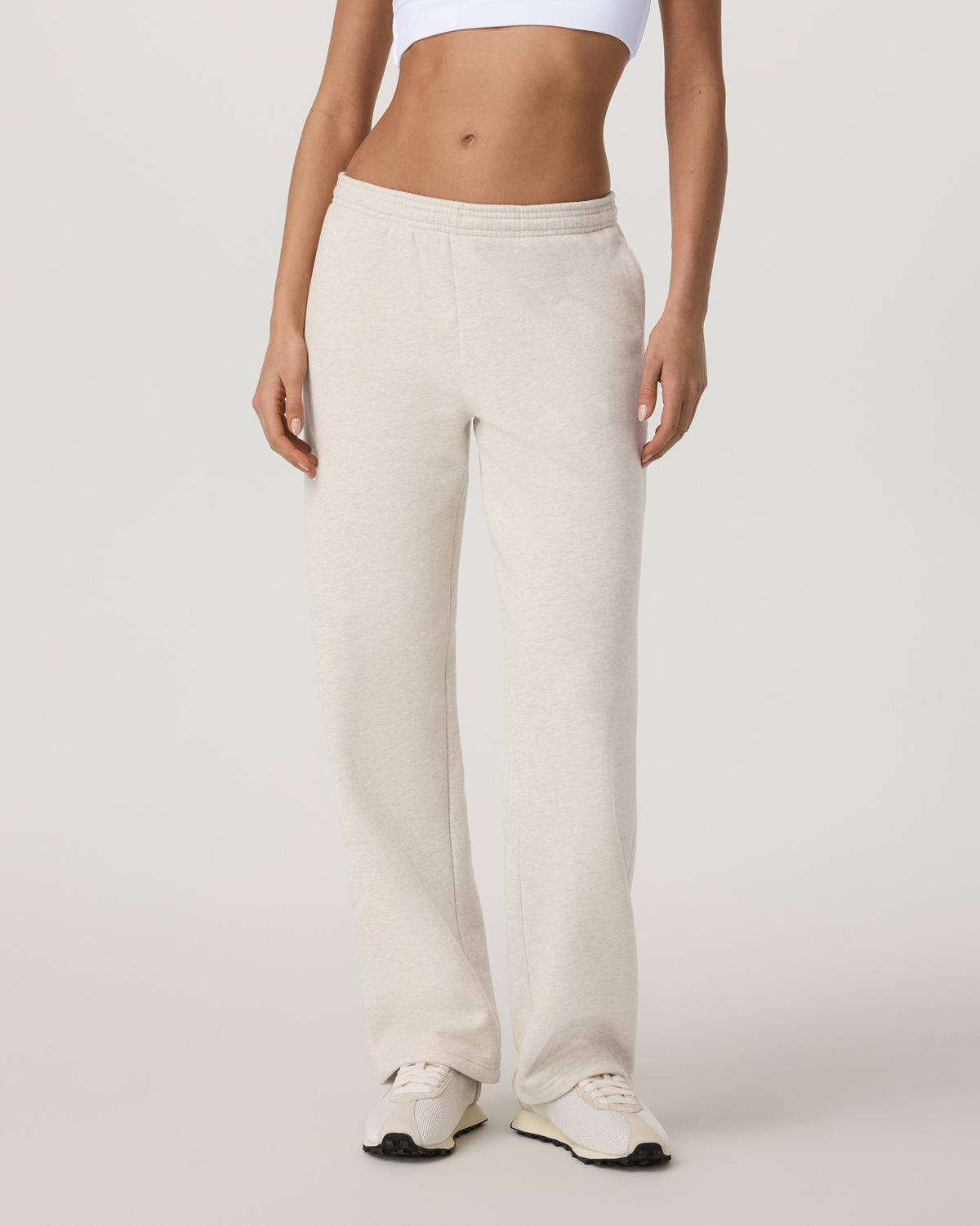 Restore Straight Leg Sweatpant - Long Bone Heather - Vuori