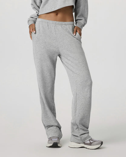 Sedona Straight Leg Sweatpant Light Heather Grey Pants - Vuori