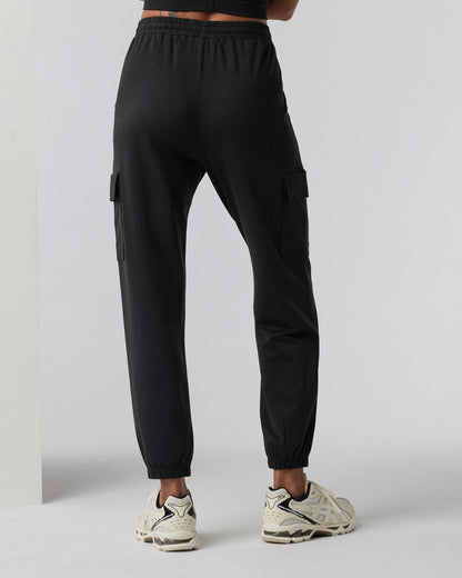 Boyfriend Cargo Sweatpant Black Heather Sweatpants - Vuori
