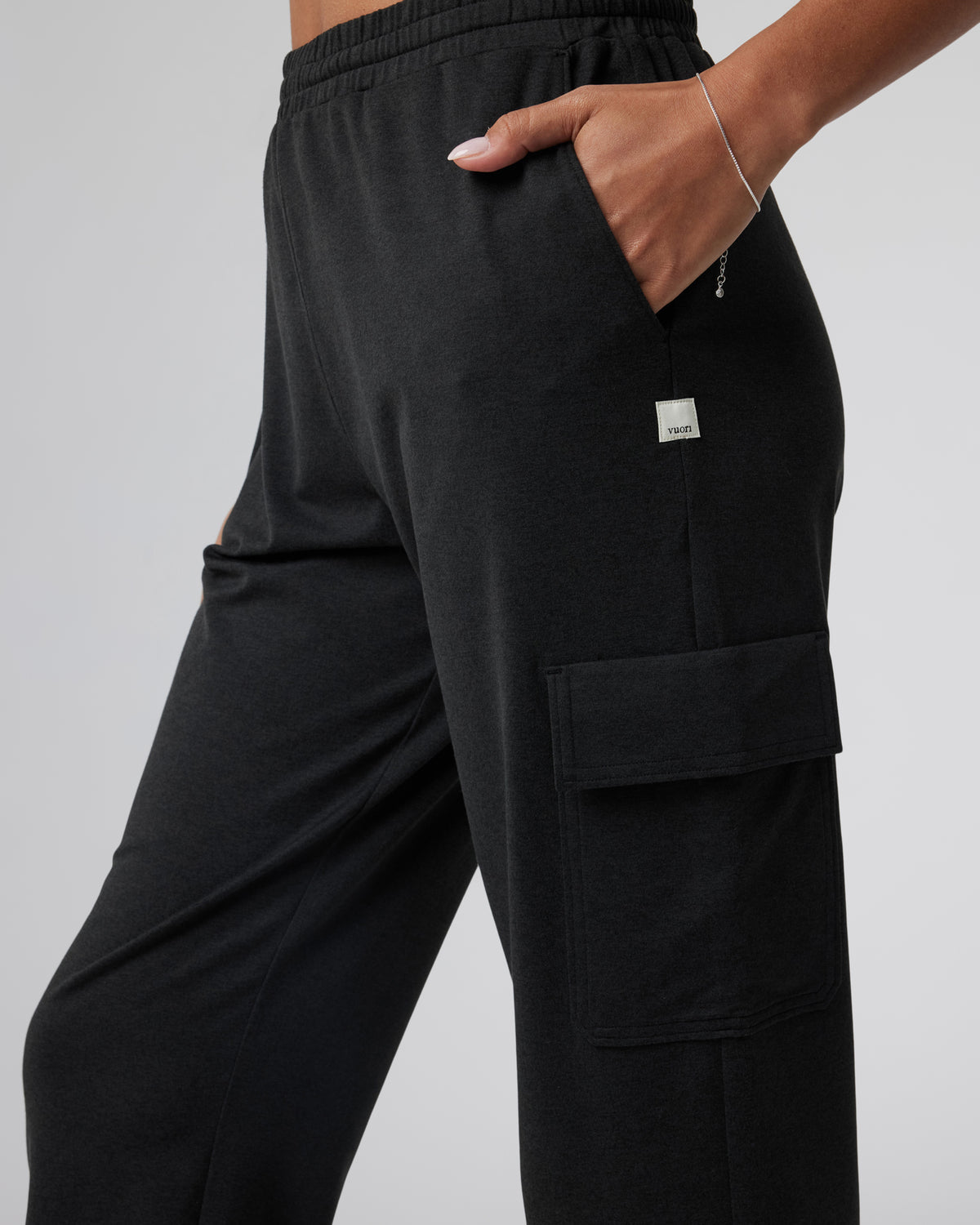 Boyfriend Cargo Sweatpant Black Heather Sweatpants - Vuori