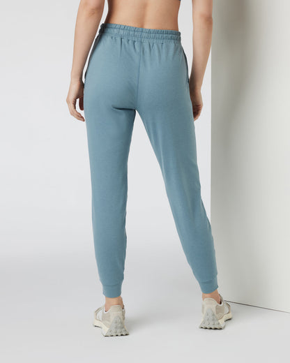 Performance Jogger - Long Smoke Blue Heather - Vuori