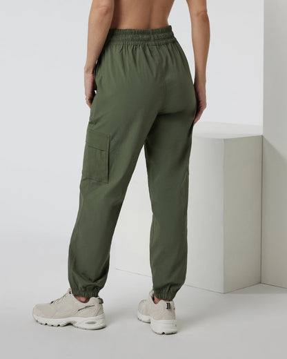 Birch Jogger Women's Army Utility Joggers - Vuori