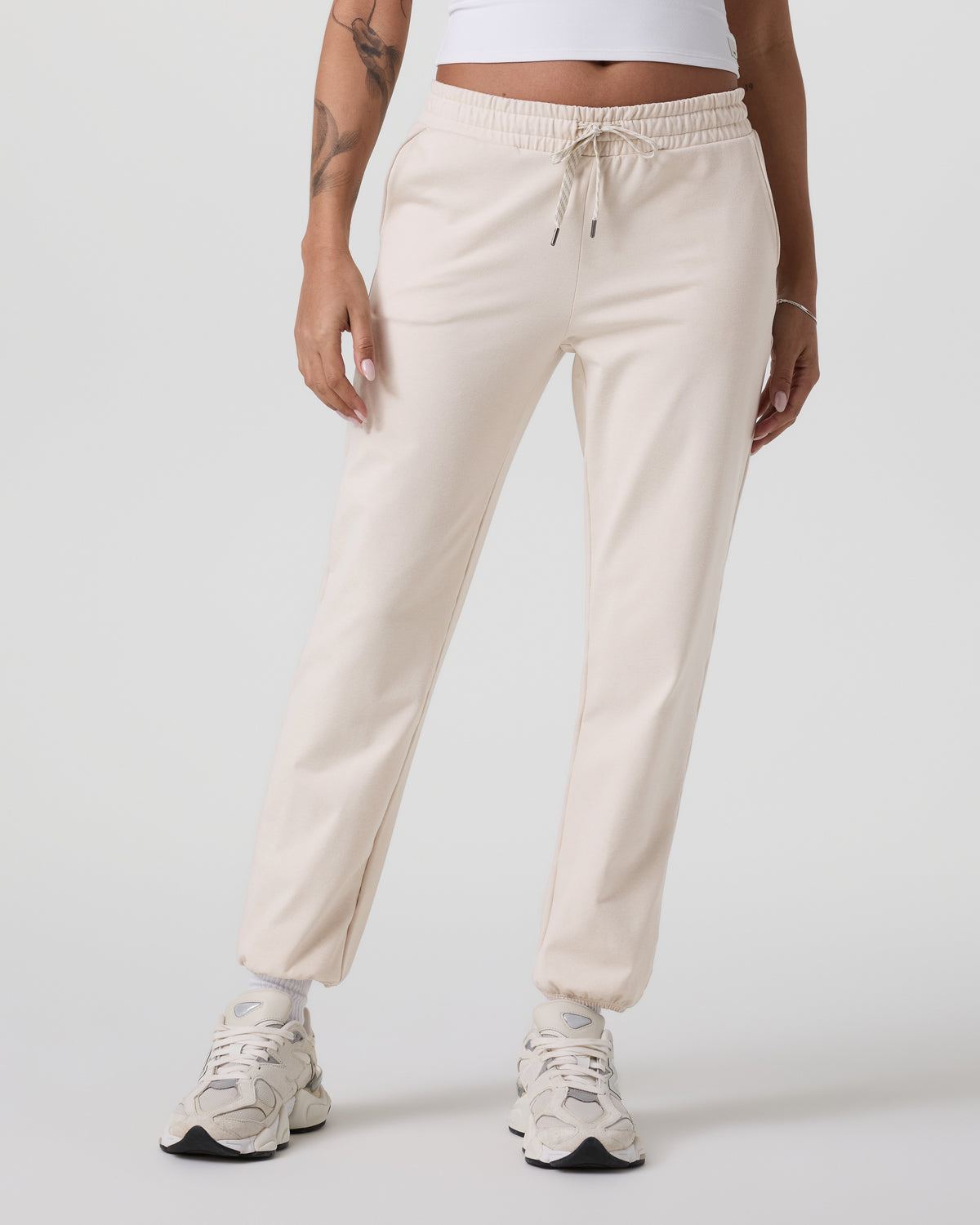 Granite Performance Jogger Milkweed Heather - Vuori