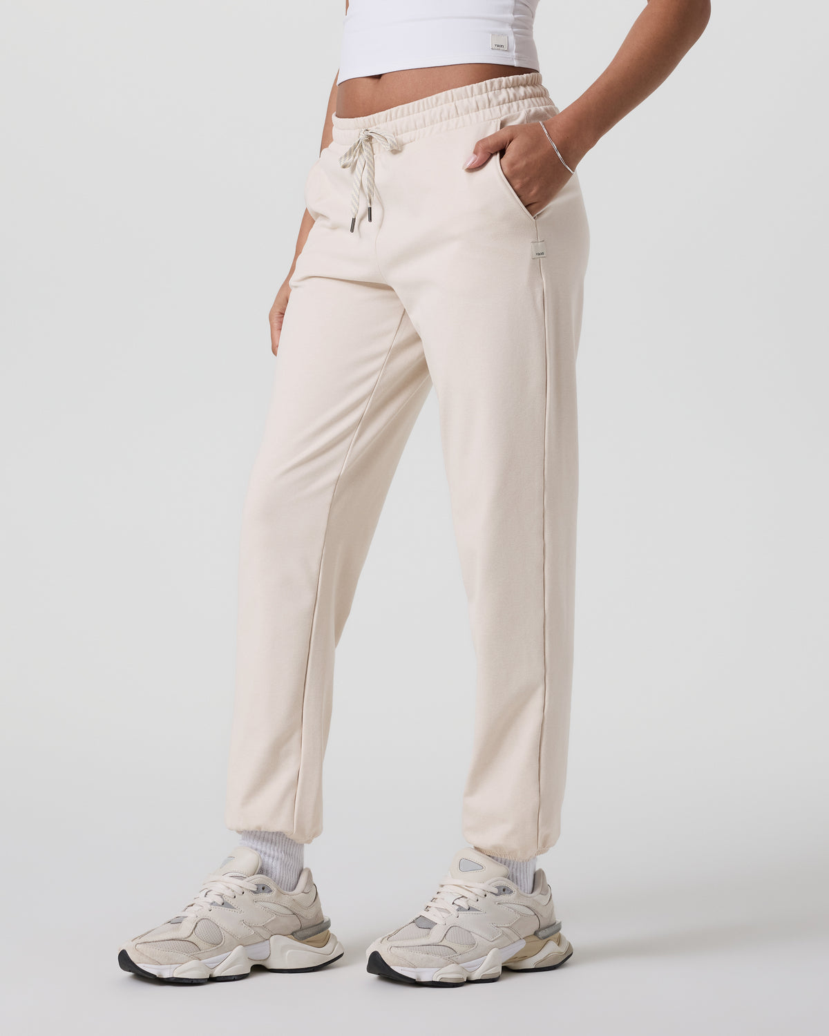 Granite Performance Jogger Milkweed Heather - Vuori