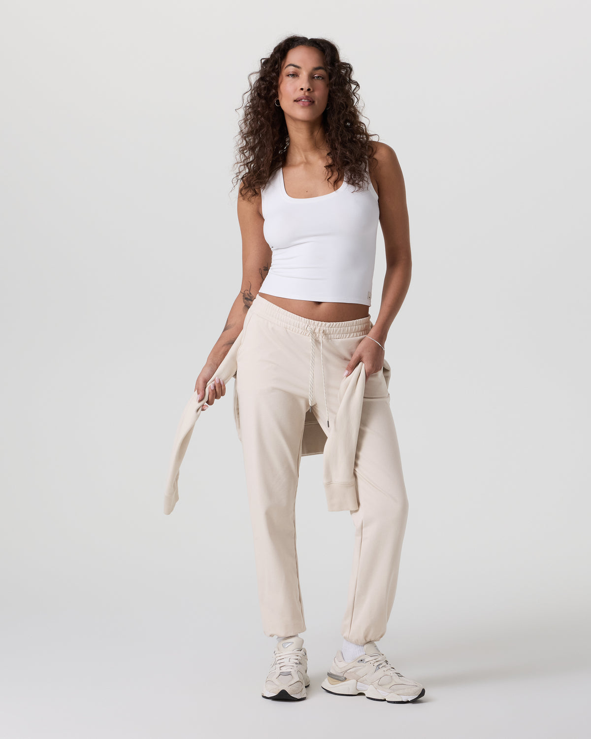 Granite Performance Jogger Milkweed Heather - Vuori