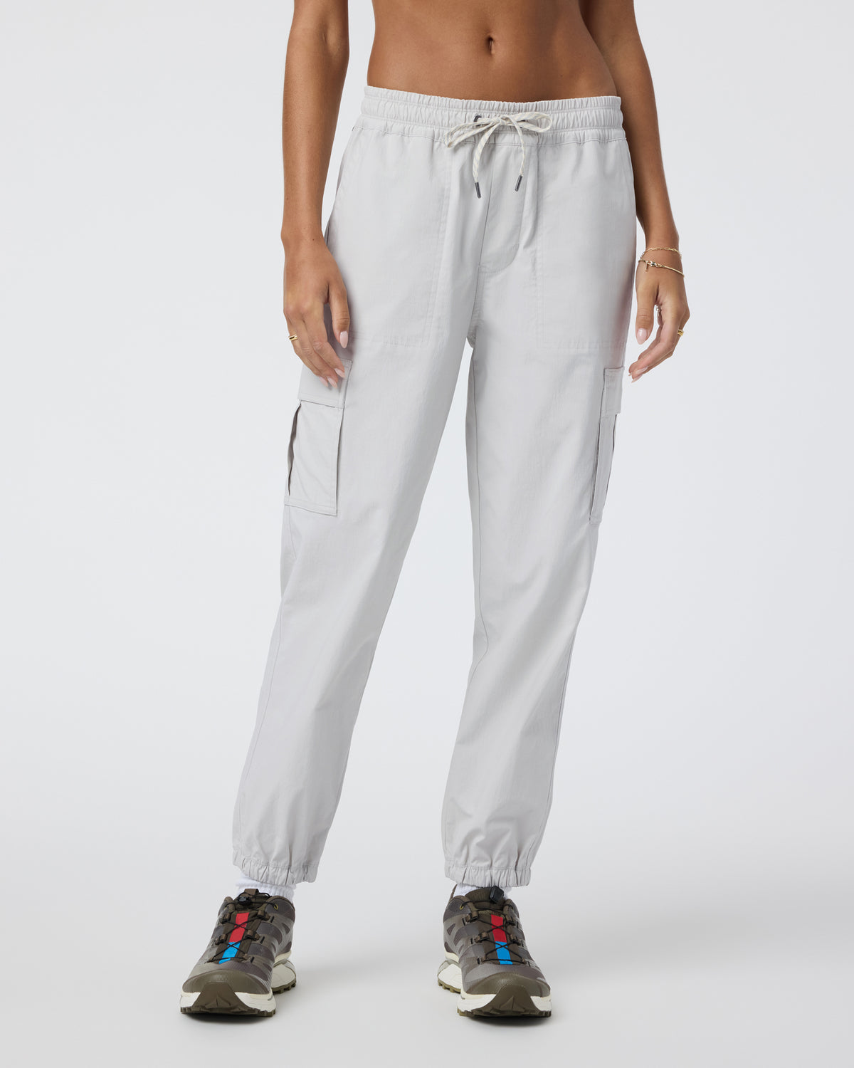 Birch Jogger Women's Silver Cloud Utility Joggers - Vuori