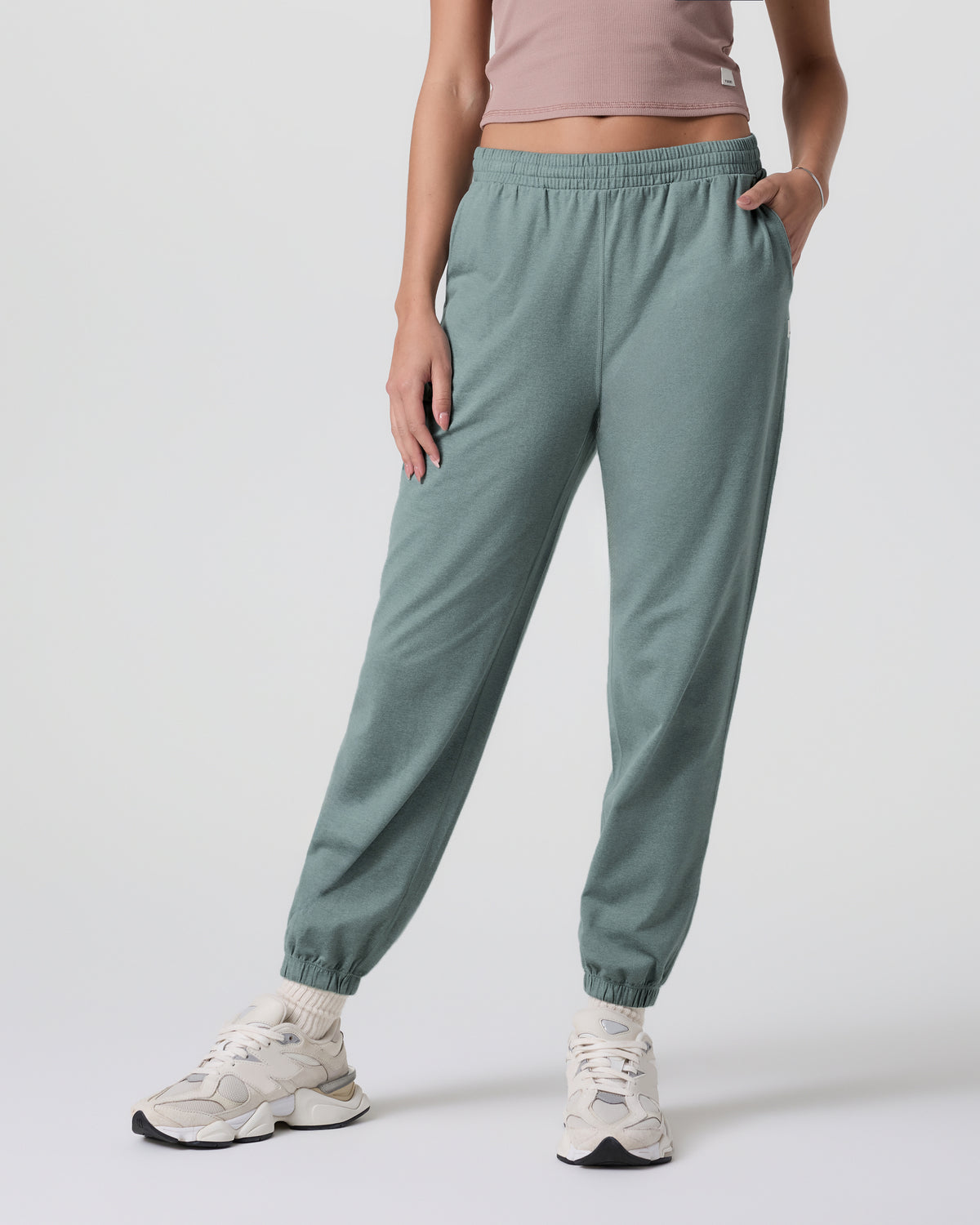 Boyfriend Sweatpant Vintage Pistachio Heather - Vuori