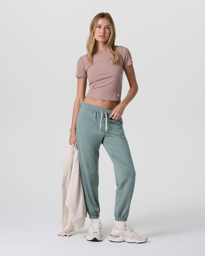 Boyfriend Sweatpant Vintage Pistachio Heather - Vuori