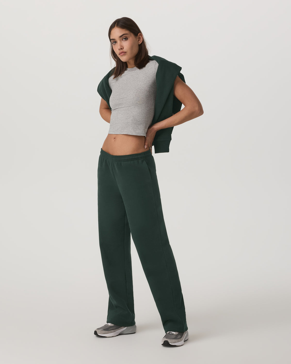 Restore Straight Leg Sweatpant Women's Evergreen Pants - Vuori