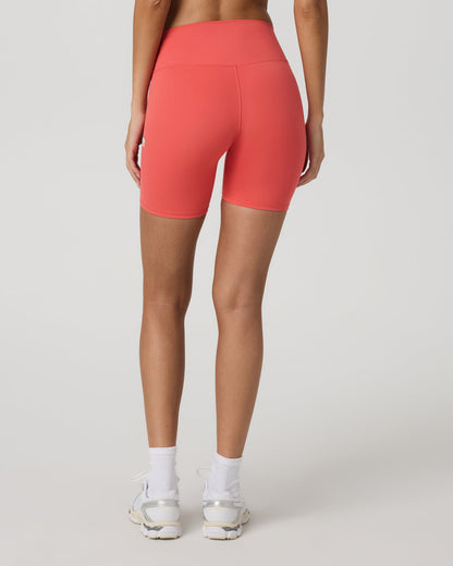 Vuori AllTheForm™ Short 6" Bright Coral Biker Shorts - Vuori