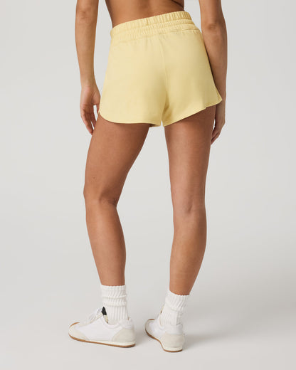 Women's Halo Performance Short 2.0 Lemon Snap Heather - Vuori