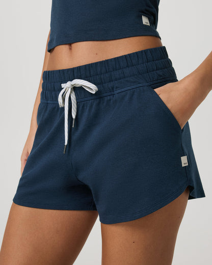 Women's Halo Performance Short 2.0 Blue Coast Heather - Vuori