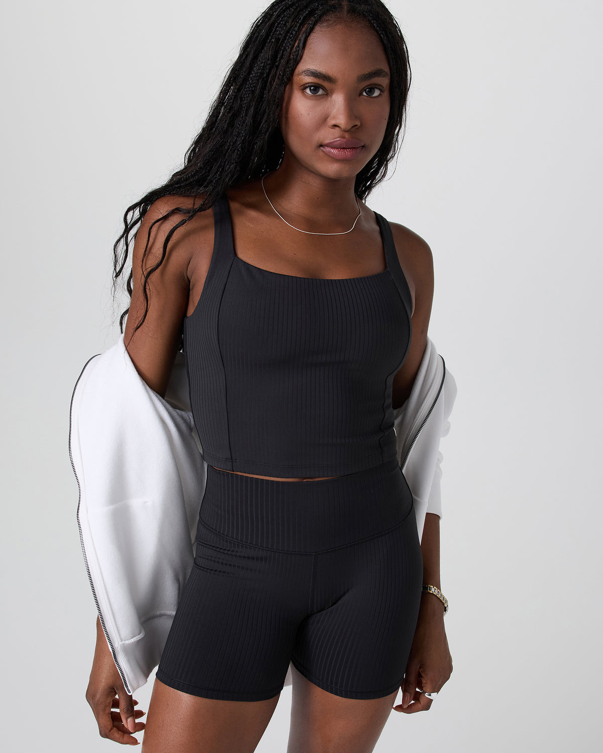 Inversion Rib Short Black - Vuori