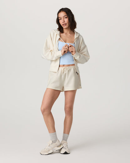 Beach Fleece Short Women's Natural Relaxed Short - Vuori