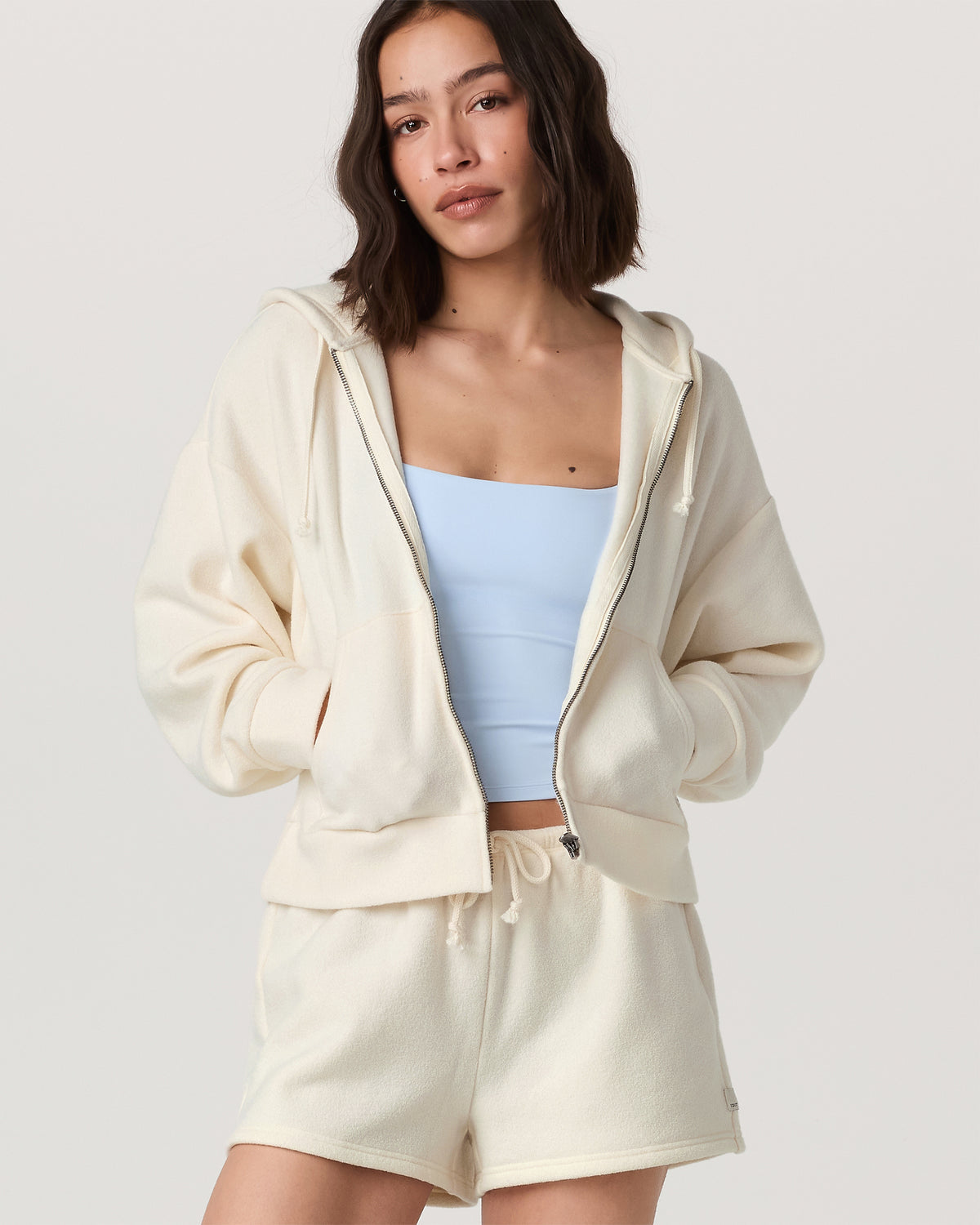 Beach Fleece Short Women's Natural Relaxed Short - Vuori