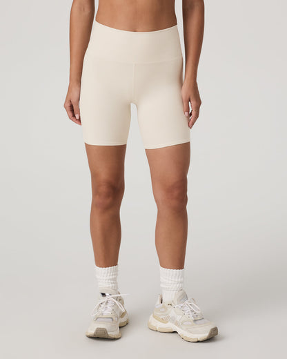 Clean Elevation Shorty Women's Bone Heather Shorts - Vuori
